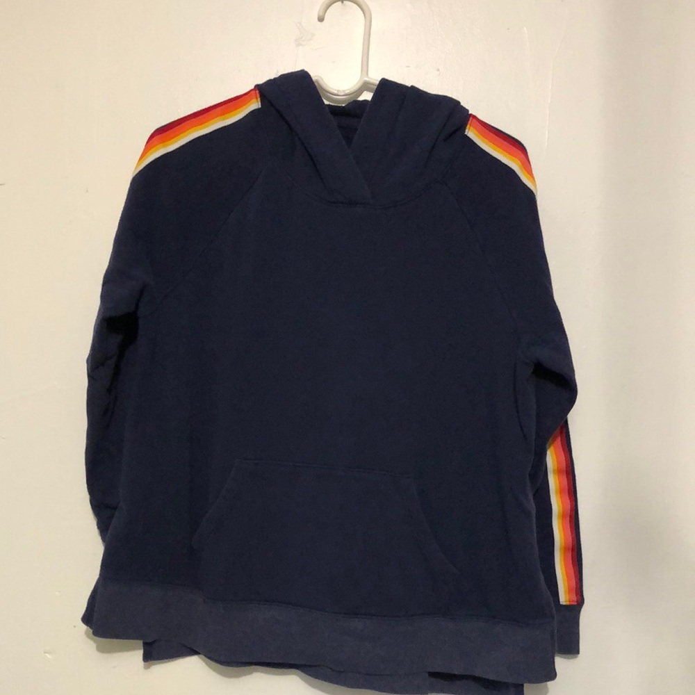 Old Navy Rainbow Striped Hoodie
